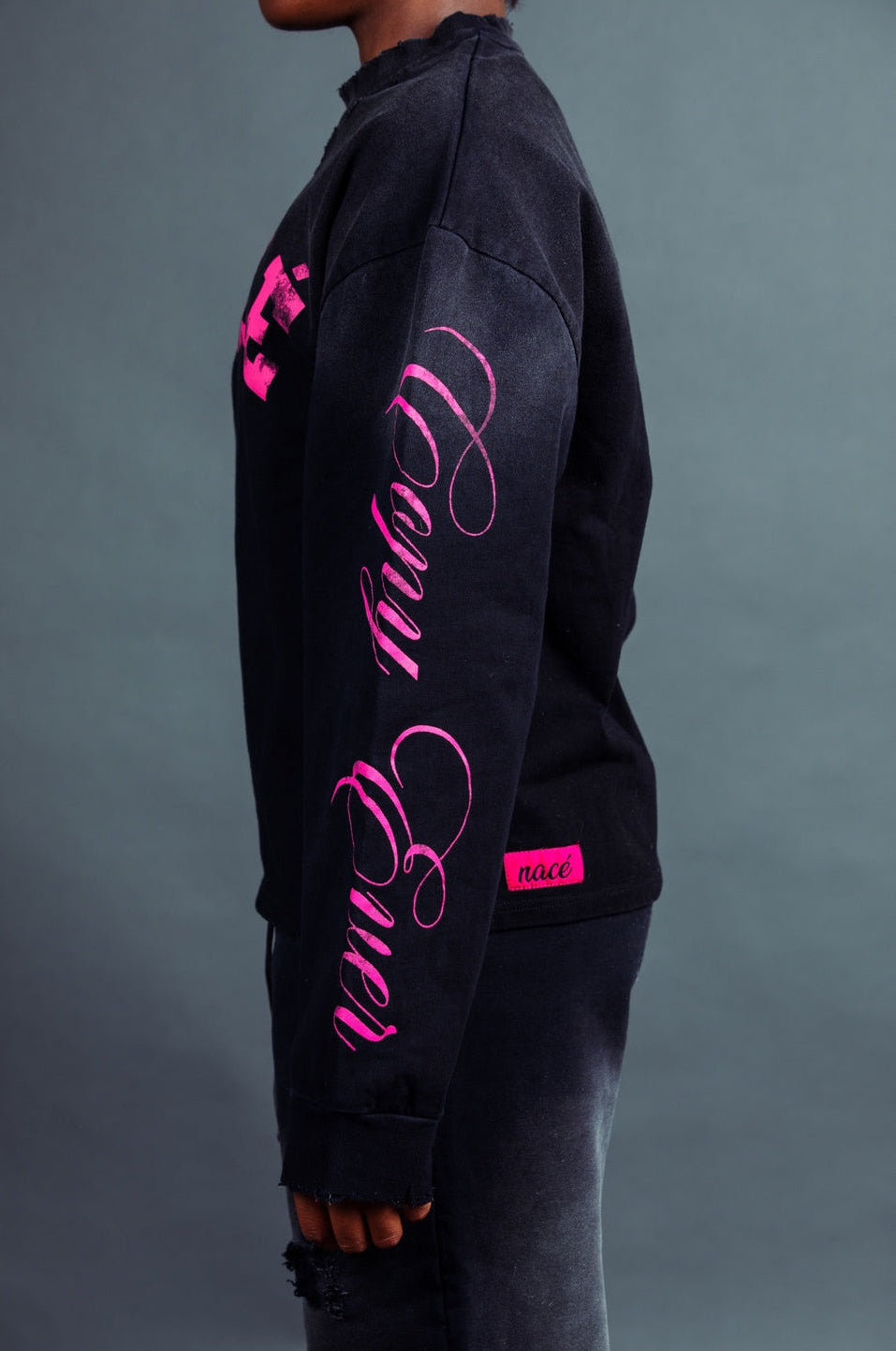 collegiate long sleeve t-shirt